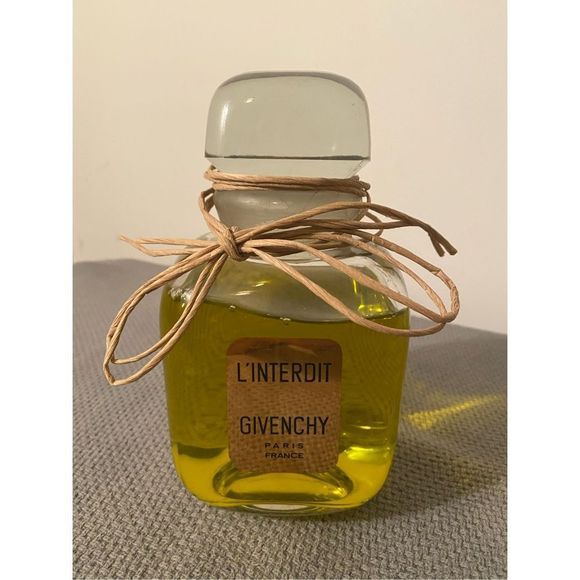Vintage L’INTERDIT GIVENCHY Paris France Factice Large Glass Perfume Bottle Reta - Picture 1 of 6